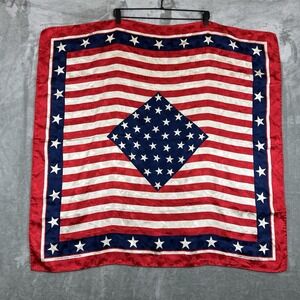 Smithsonian Institution Square Neckerchief Silk 1861 Flag Outerwear Accessory
